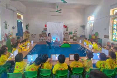 🌞 TIẾT KHÁM PHÁ KHOA HỌC “KHÁM PHÁ CÁI BÓNG” – BÀI HỌC NUÔI DƯỠNG TƯ DUY VÀ NIỀM SAY MÊ KHÁM PHÁ Ở TRẺ MẦM NON 🌞