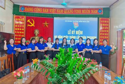 🌟 TRƯỜNG MẦM NON CỒN KỶ NIỆM 95 NĂM NGÀY THÀNH LẬP ĐOÀN 🌟