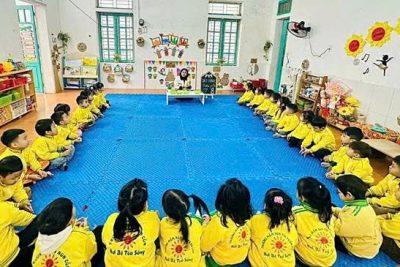 🌼 HOẠT ĐỘNG TẠO HÌNH “CON HƯƠU CAO CỔ” HÀNH TRÌNH KHƠI GỢI SÁNG TẠO CHO TRẺ MẦM NON 🌼